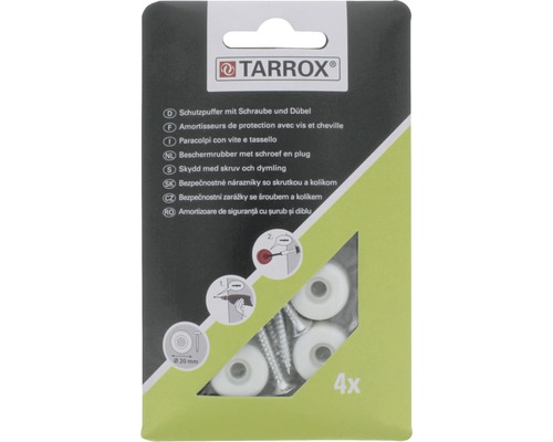 Tarrox skydd med skruv och dymling