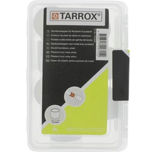 Tarrox stolsbenskydd av plast för rör, 25 mm, 8 stycken