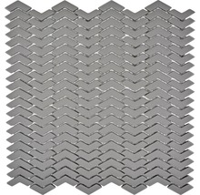 Mosaikmatta med pilformat mönster för vägg- och golvdekoration