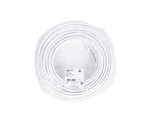 Installationskabel EXQ Light 3G1,5 mm², vit, 50 m