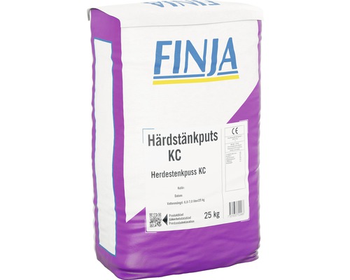 Härdstänkputs FINJA 0-2 std kulör 25kg