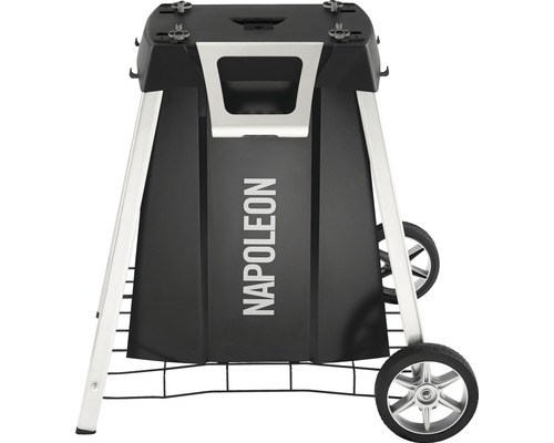 Napoleon grillvagn med hjul och förvaringsutrymme