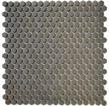 Mosaikplatta med sexkantiga element