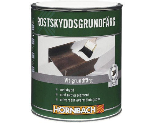 Rostskyddsgrund vit 750ml