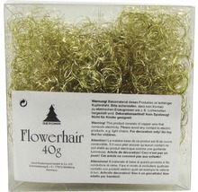 Guldfärgad dekoration av koppartråd i transparent förpackning