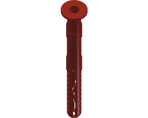 Plugg av plast för fastsättning i väggar