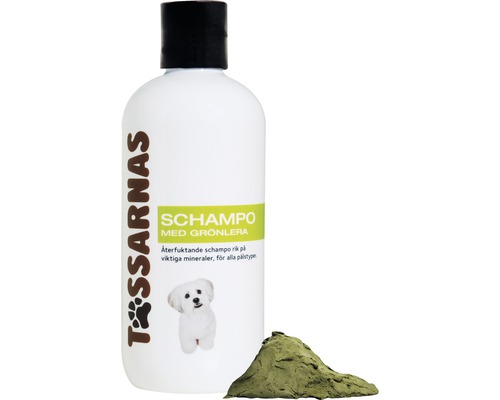 Hundschampo med grönlera 300ml