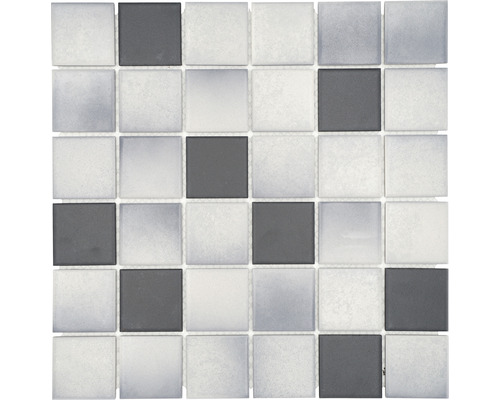 Mosaik grå mix metro 30,5x30,5 cm