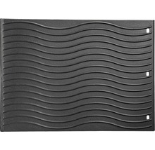 Grillplatta i gjutjärn med räfflad design