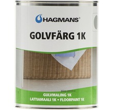 Färghink med golvfärg 1K