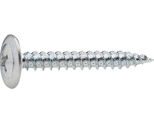 Plåt-och montageskruv GRABBER 4,2x31mm förzinkad C1 250-pack G33ZK Metallskruv med linshuvud