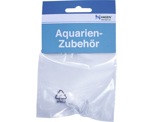 Akvarietillbehör i transparent förpackning
