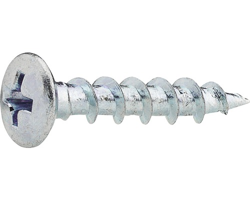 Montageskruv GRABBER 4,8x25mm förzinkad C1 25-pack 43325SB Metallskruv med Phillips-huvud
