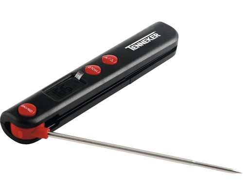 Digital termometer från Tenneker med sensor i rostfritt stål