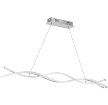 Modern LED-pendellampa med böjd design för inomhusbruk