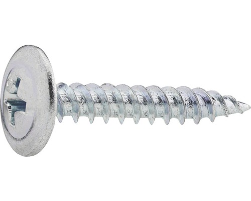 Plåt-och montageskruv GRABBER 4,2x25mm förzinkad C1 25-pack G32ZSB En skruv med linshuvud.