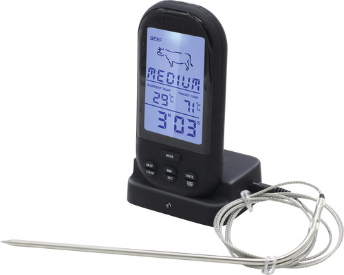 Grilltermometer TENNEKER® digital med visning av tillagningsgrad Grilltermometer TENNEKER® digital med visning av tillagningsgrad