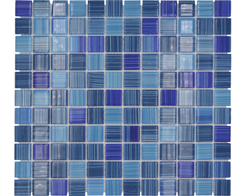 Mosaik glas CM 4285 blå 30,2x32,7 cm