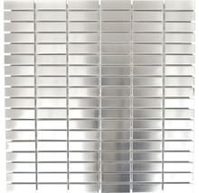Mosaikplatta av metall, rektangulär