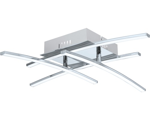 Taklampa med böjda ljuselement