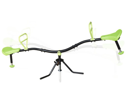 Utomhusvippa med säten och handtag