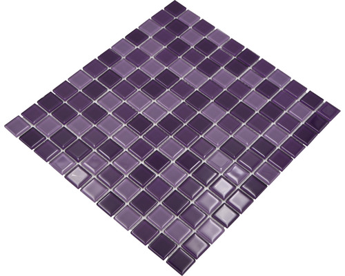 Mosaikplatta med kvadratiska element