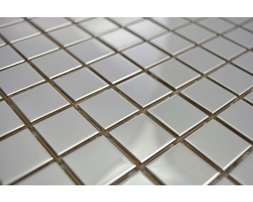 Fyrkantiga mosaikplattor i detalj