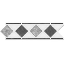 Bård Stengods marmor grå 6x20 cm-thumb-0