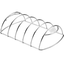 Ribhållare av metall för grill