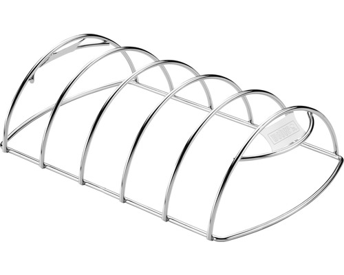 Ribhållare av metall för grill