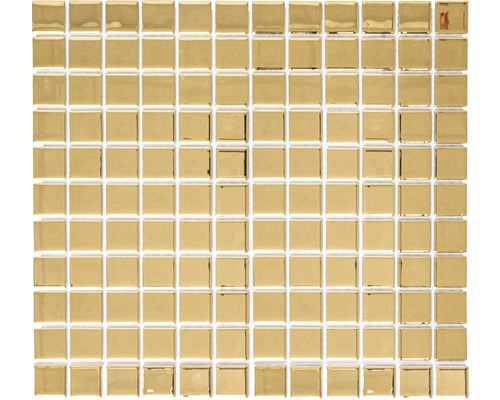 Mosaik glas CM 4GO1 gold 30,2x32,7 cm
