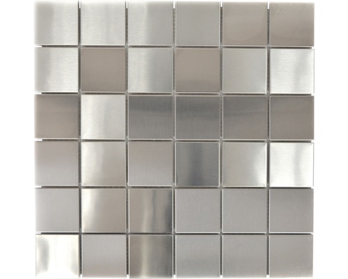 Mosaik metall SCE 48D silver 29,8x29,8 cm