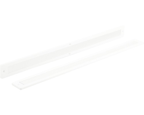 Två ventilationsgaller av plast