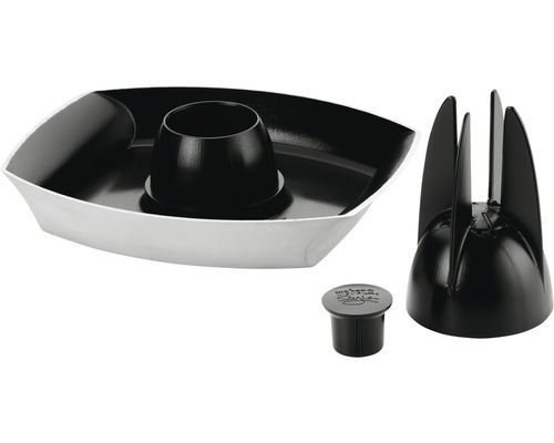 Kycklinghållare med droppbricka