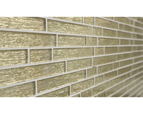 Väggplattor av glas i rektangulärt format