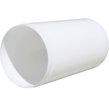Vitt plaströr