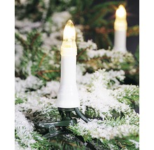 Julgransljus med klämma för montering på en julgran.
