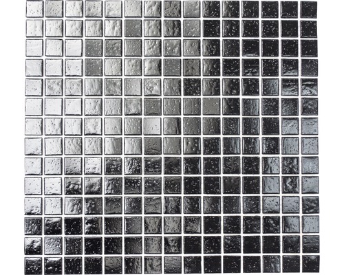 Mosaik glas A 50 svart 30,5x32,7 cm