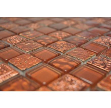 Mosaik glas XCM CB 30 mix röd 30x30 cm