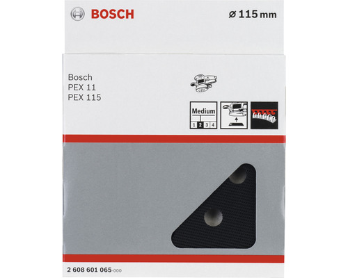 Bosch slippappersset med en storlek på 115 mm