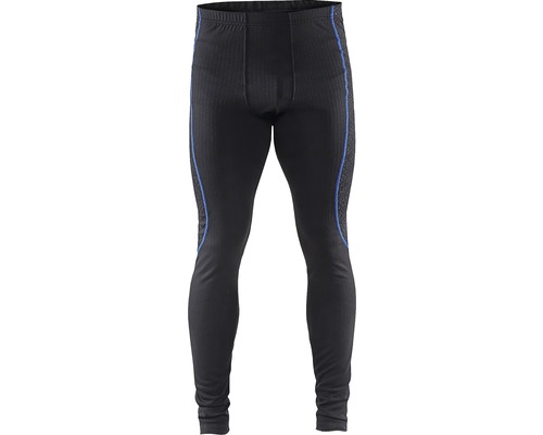 Långa, svarta funktionsunderbyxor