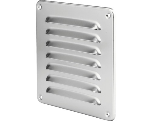 Aluminiumgaller FRESH utvändigt 155x155mm Aluminiumgaller FRESH utvändigt 155x155mm