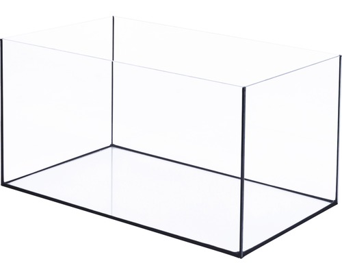 Rektangulärt akvarium i glas