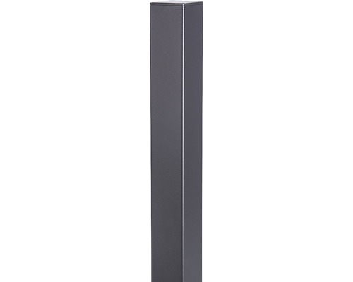 Staketstolpe ALBERTS Columbus 5,1x5,1x240cm att fästa i betong, svart