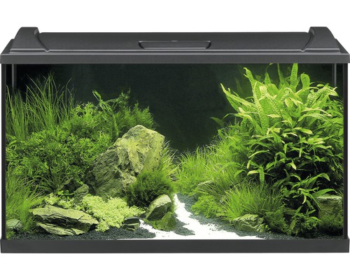 Akvarium EHEIM aquaproLED 126 inkl. LED-belysning, filter, värmare, termometer, håv svart