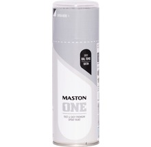 Sprayfärg MASTON One RAL 7040 satin grå 400ml-thumb-0