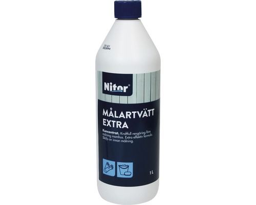 Nitor Målartvätt Extra koncentrat, 1 liters flaska