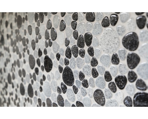 Mosaikplatta med stenmönster för väggdekoration