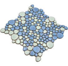 Mosaik keramik XKM 79 blå grön 30 x 30 cm