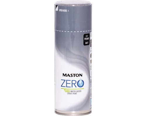 Sprayfärg MASTON Zero Grundfärg grå 400ml